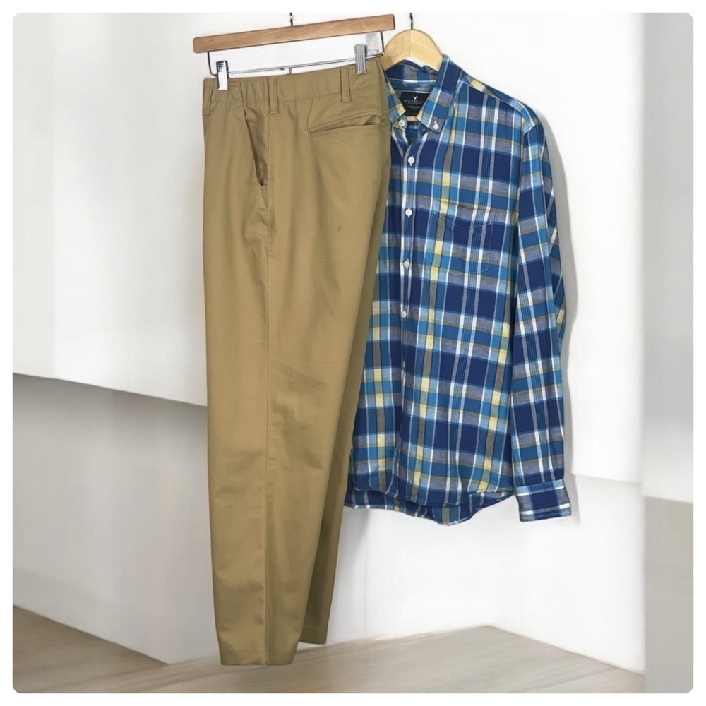 Eddie Bauer Men's Flex Wrinkle-Resistant Sport Chinos - Classic 38x30